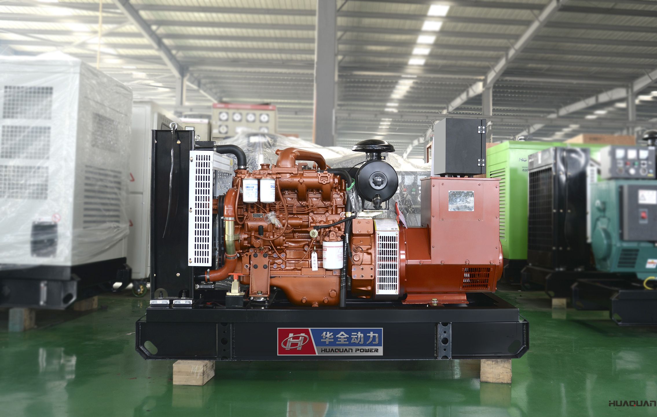 2018年4月14日華全動力50kw柴油發(fā)電機組發(fā)往江蘇