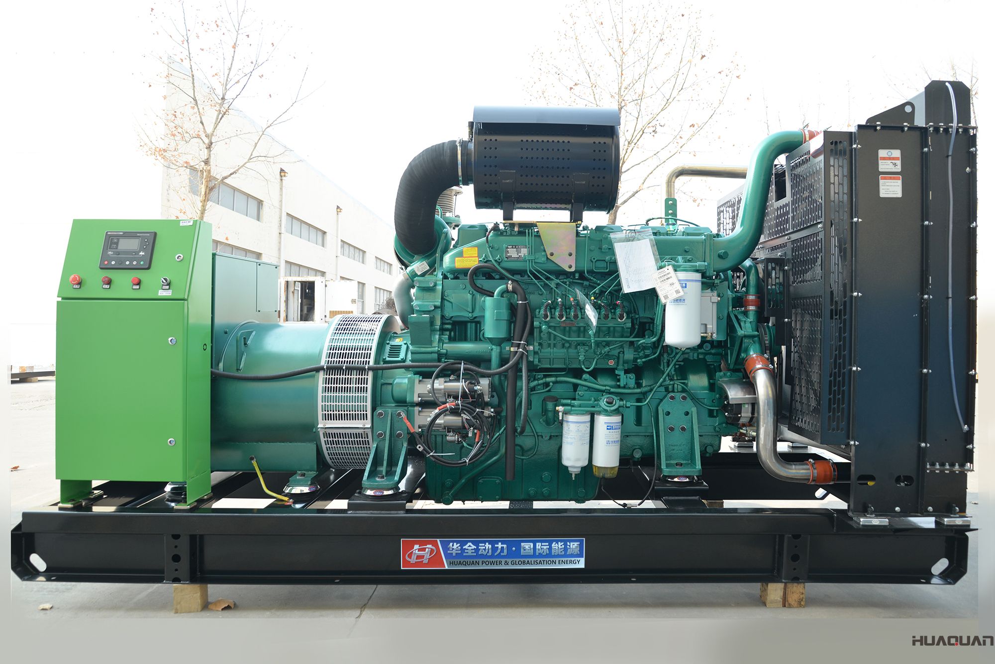 2018年4月15日華全動力500kw自動化發(fā)電機組發(fā)往江蘇