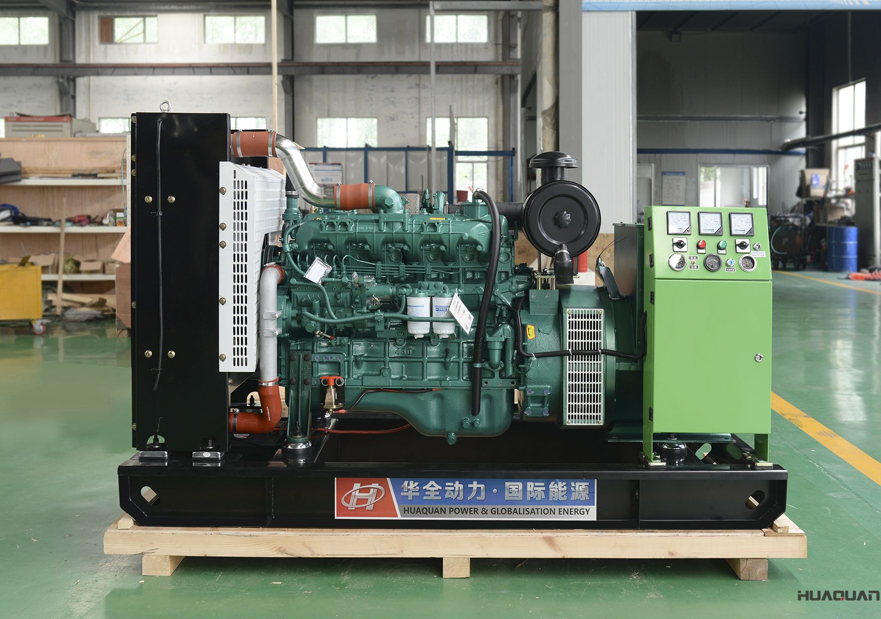 120kw標配柴油發(fā)電機組