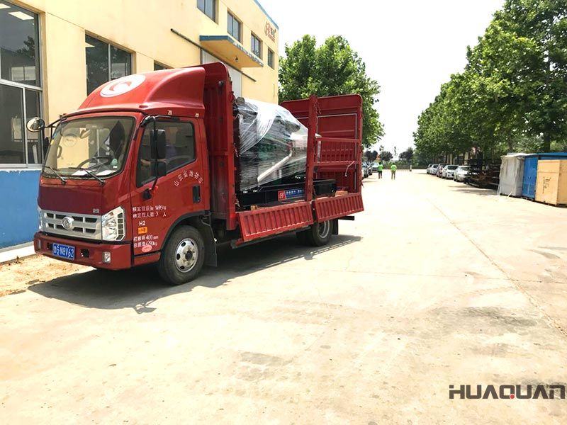 標(biāo)配型HQ120NF天然氣發(fā)電機(jī)組在6.3號(hào)這天發(fā)往江蘇省連云港