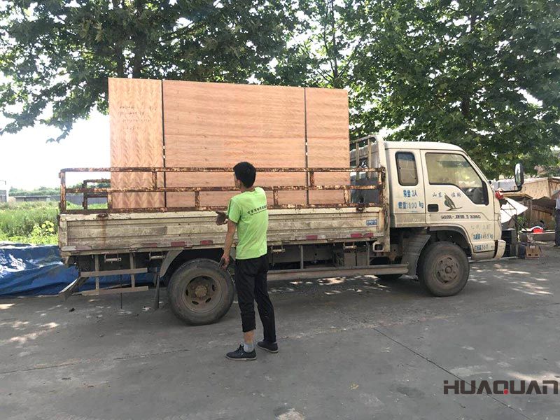 廣東東莞中堂鎮袁先生購買的HQ100GF靜音箱柴油發電機組發貨了，6.14號   