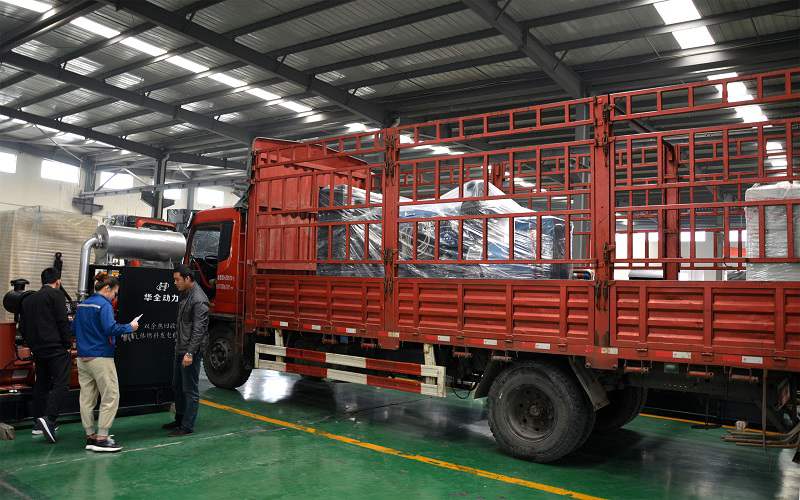 熊先生從3月25日從華全動力訂購的30kw自動化發電機組已于當天發往江蘇省