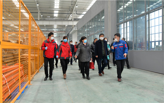 山東省發(fā)改委領(lǐng)導對于華全工作給予肯定