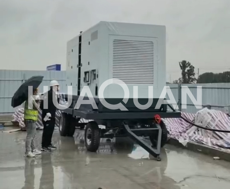 馬來西亞700KW移動式發電機組電站項目