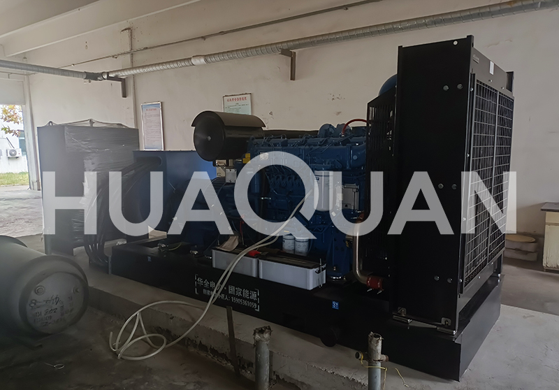 安徽廣德公共管理行業(yè)450kW發(fā)電機(jī)組電站項目