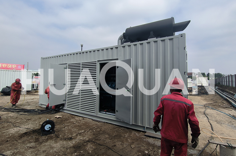 杭州某體育賽事場館2000kw集裝箱發(fā)電站項(xiàng)目